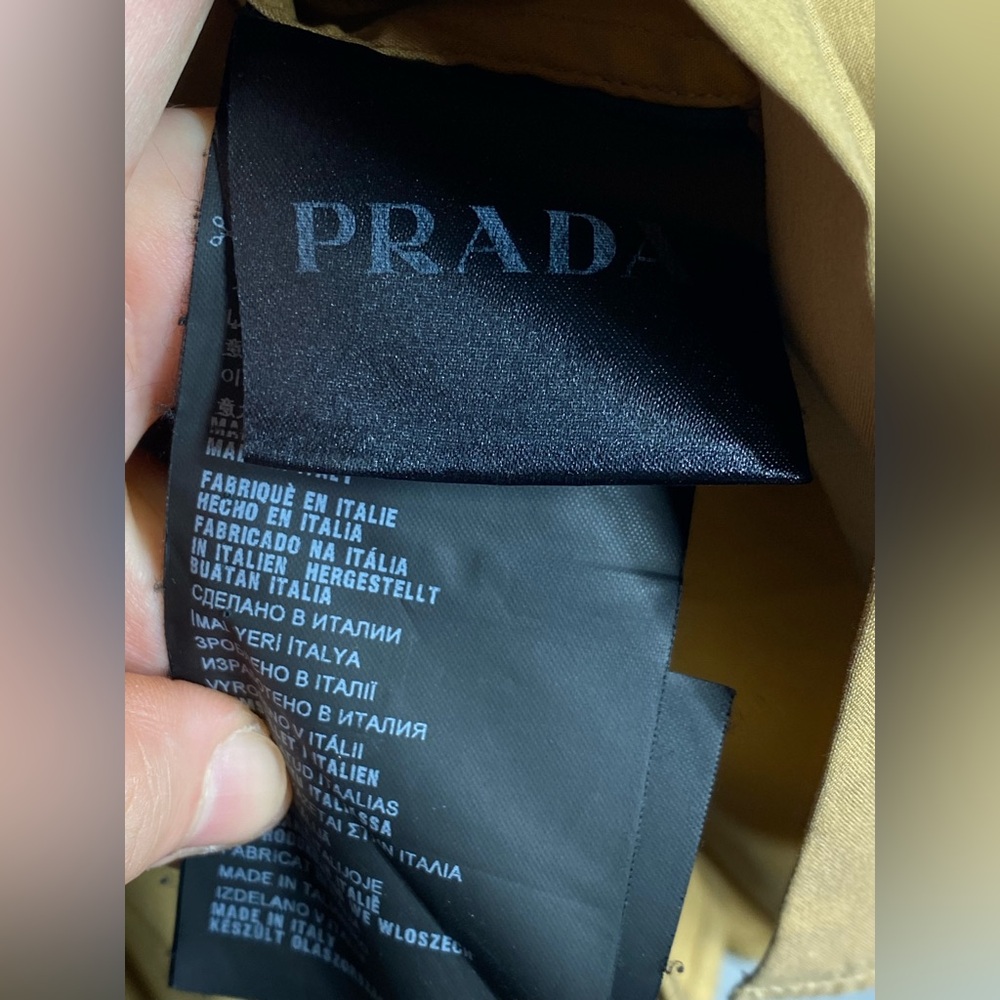 Prada Stretch Cotton Button Front - image 7